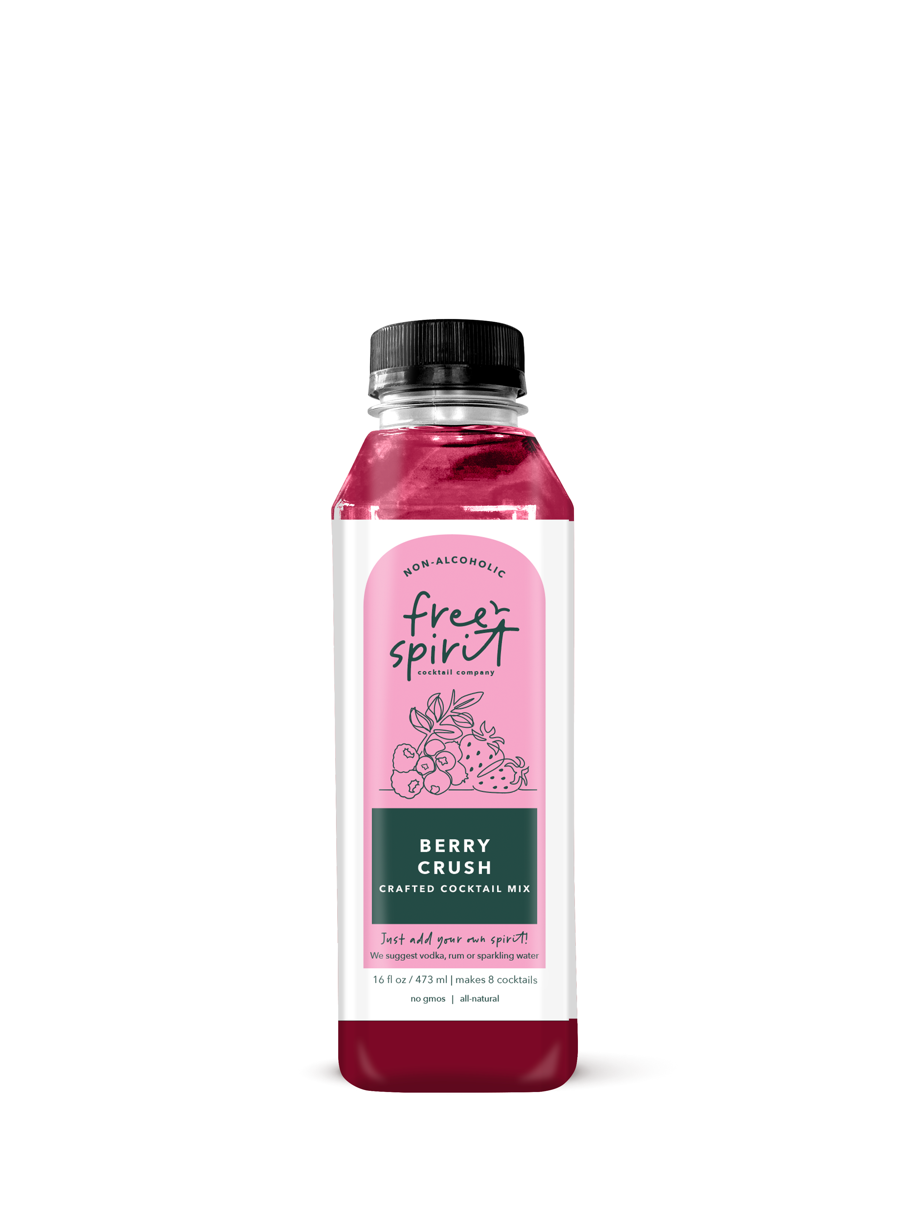 Berry Crush -serves 8 cocktails